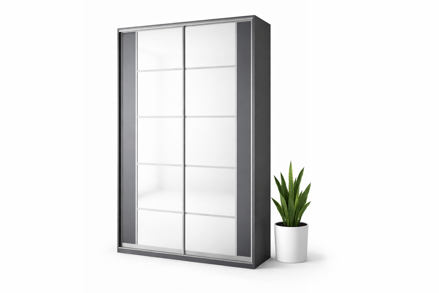 Шафа купе 170 на 240 графіт — зображення 1