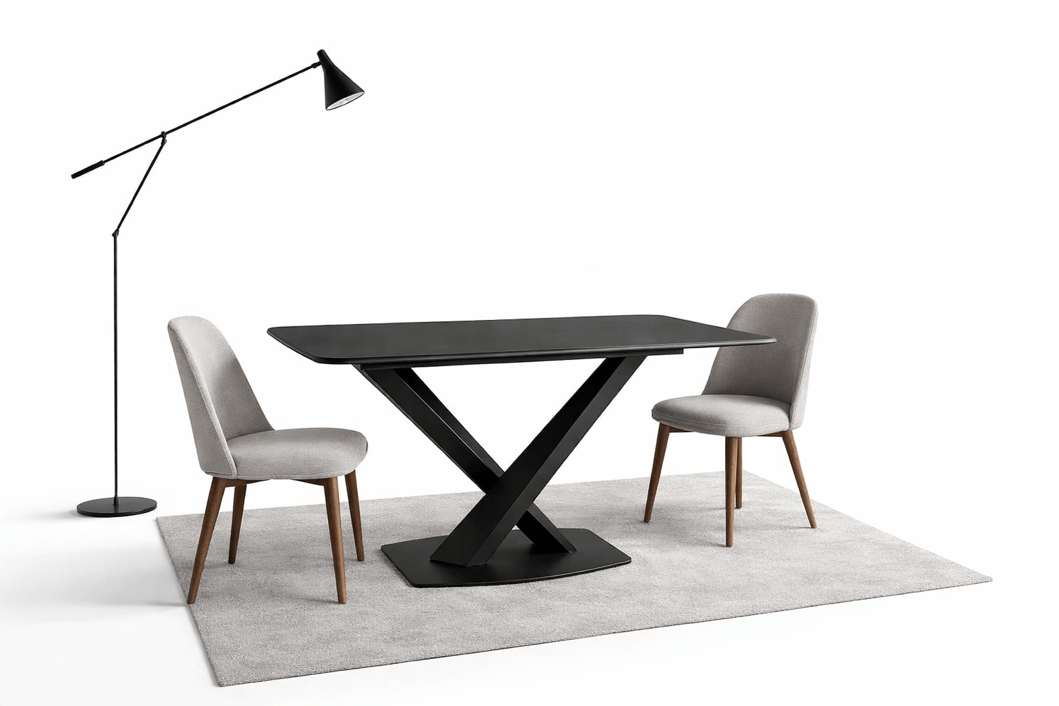 Стіл Обідній Бінго (чорний) — зображення 1