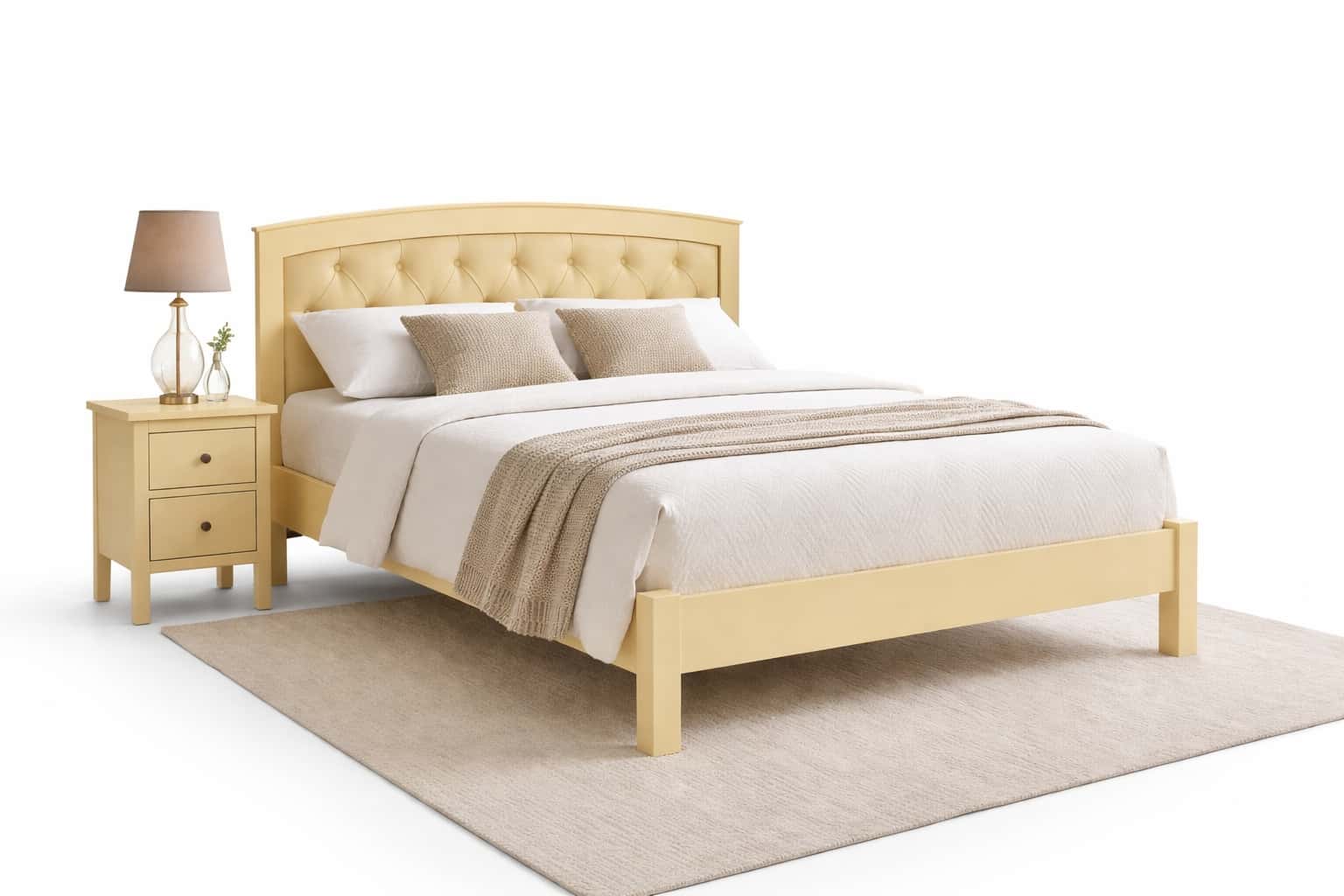 Ліжко ПОЛІНА з м’яким узголів’ям