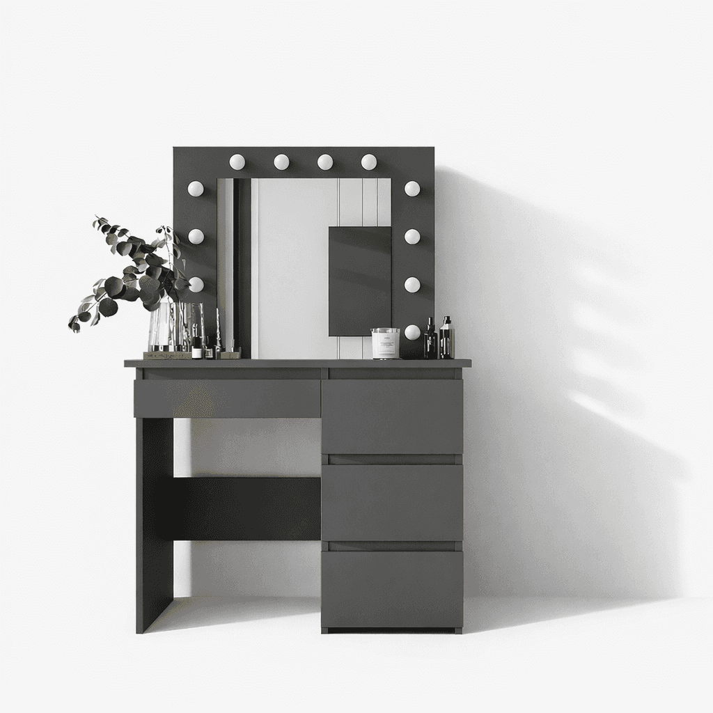 Cтолик для макіяжу з дзеркалом і підсвіткою Beauty