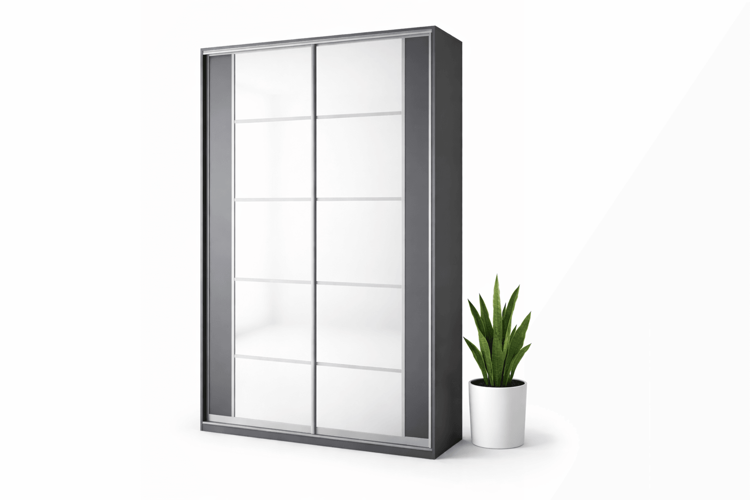 Купити Шафа купе 170 на 240 графіт за 13400 грн
