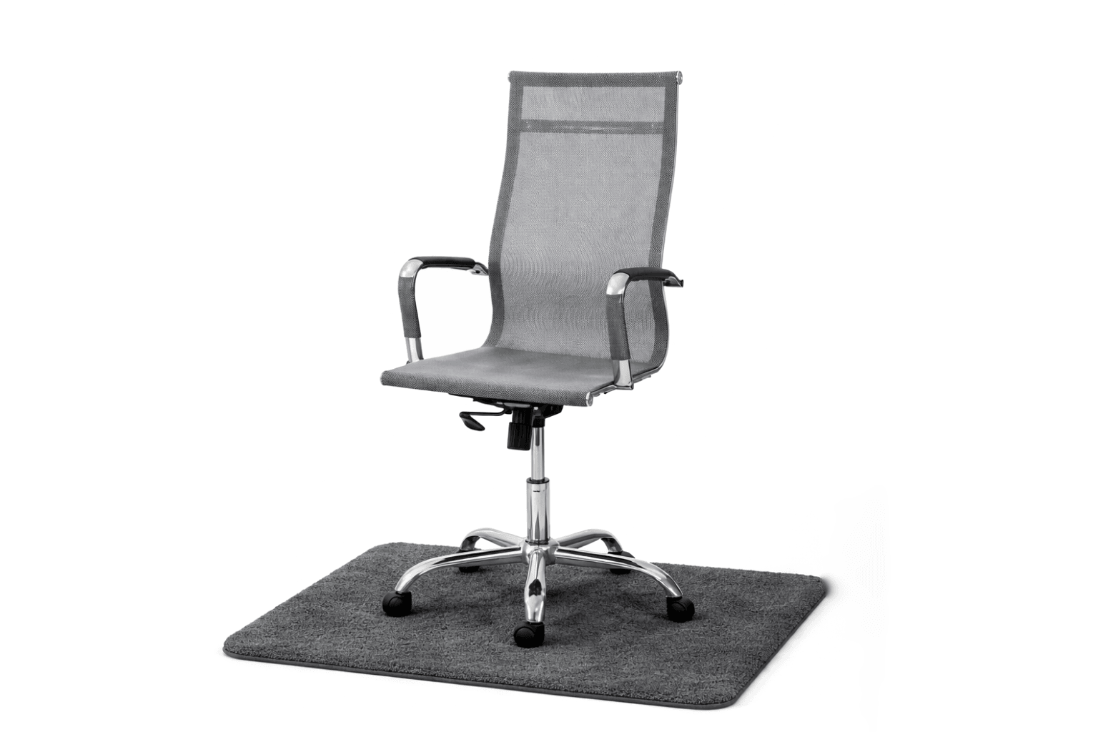 Купити Стілець комп'ютерний Нетворк (PVC сітка сірий) за 3600 грн