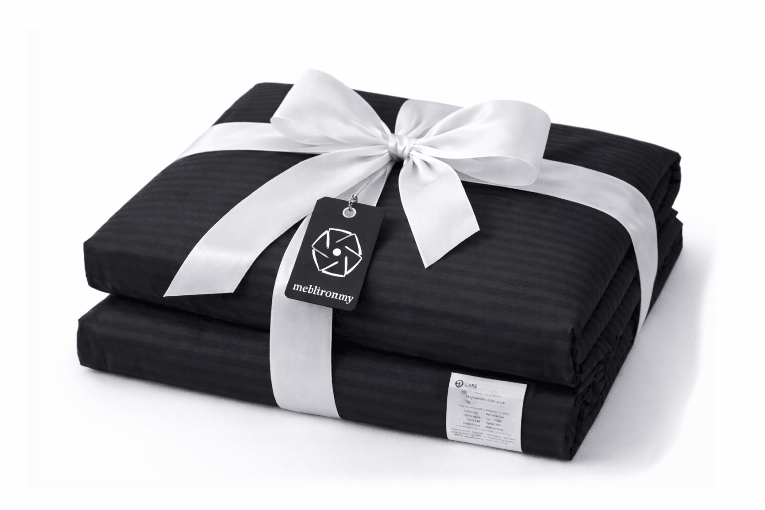 Купити Постільна білизна "Black Stripe" (двоспальна) за 1490 грн